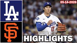 Los Angeles Dodgers vs San Francisco Giants Game Highlights Today | MLB Season 2026