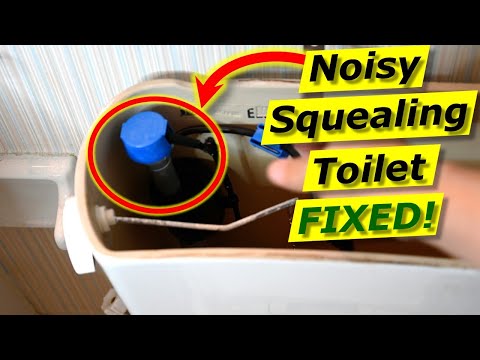 Best FIX Noisy Squealing Toilet EVER! Fill Valve Sounds
