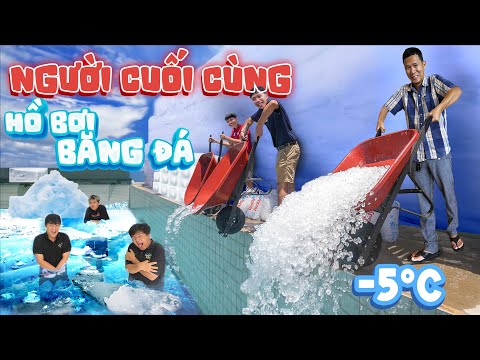 Người Cuối Cùng Rời Khỏi Hồ Bơi Băng Đá Sâu 2 Mét Sẽ Thắng 10 Triệu