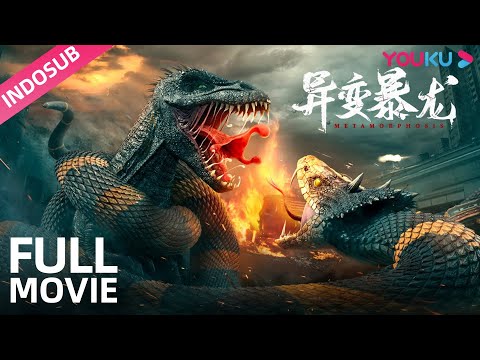 INDO SUB & DUB (Metamorphosis) Ular piton super melawan Tyrannosaurus mutan! | YOUKU