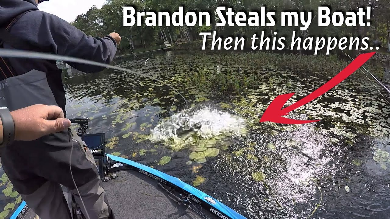 Brandon Steals my Boat! Then this happens.