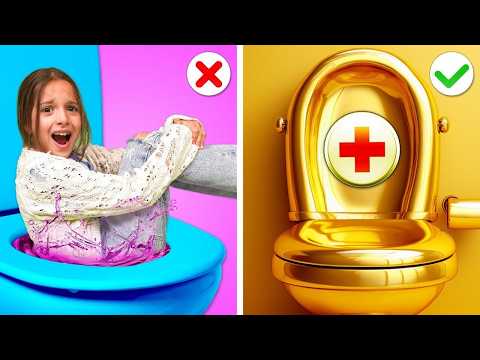 Zengin Baba🤑 Fakir Anneye Karşı😞! Babam Hastane Yönetirse🚑 *En İyi Ebeveynlik Hack'leri*