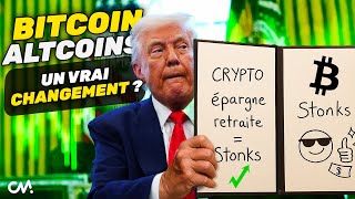 BITCOIN & ALTCOINS TRUMP SIGNE CE QUI VA TOUT CHANGER pour la CRYPTO