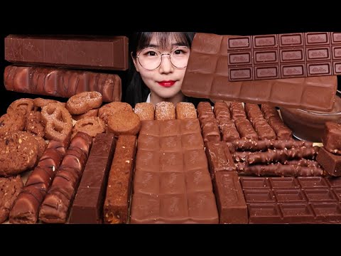 ASMR MUKBANG | CHOCOLATE PARTY🍫초콜릿 파티! 초콜릿 디저트 먹방 CHOCOLATE EATING SHOW