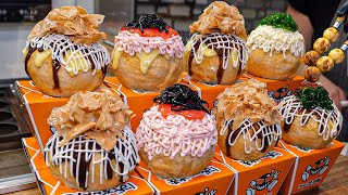 한달 10,000개 완판?! 전세계에서 가장 큰 토핑 폭탄 대왕 타코야끼 Incredible World’s Biggest Takoyaki / Korean street food