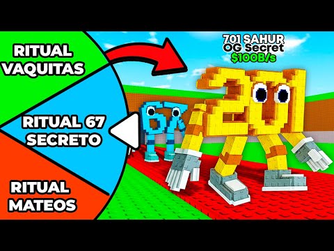 Activé Rituales SECRETOS con RULETA en Steal a Brainrot