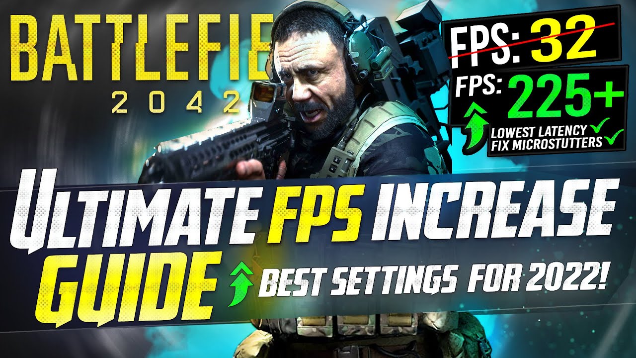 BATTLEFIELD 2042: Dramatically increase performance / FPS with any setup! BEST SETTINGS - Panjno