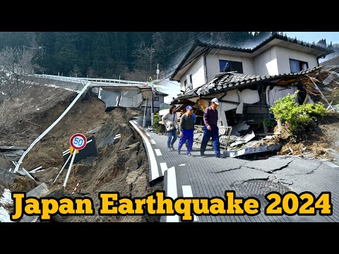 Horrifying Footage of the 7.5 magnitude earthquake that occurred in Japan!  石川・新潟地震