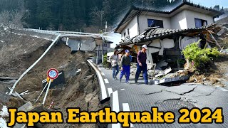 Horrifying Footage of the 7.5 magnitude earthquake that occurred in Japan!  石川・新潟地震