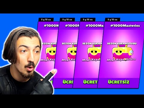 Supercell Yine Delirdi! 😲 MEGA KUPA KUTU REKORU! Brawl Stars