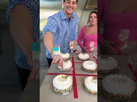 Mini pastel de revelación de género🩷💙