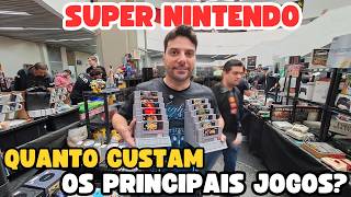 Fui Atrás dos Principais Jogos do Super Nintendo nessa Feira... Quanto Custam?