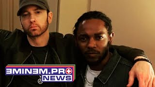 Kendrick Lamar on Eminem Comparisons: “I Take It as a Compliment”