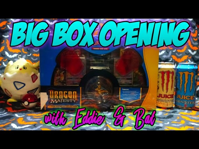 Opening A BIG 'Ol Dragon Majesty Box | Eddie & Bat