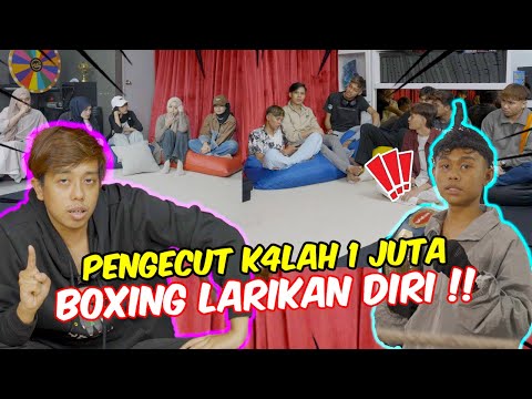 PENGECUT K4LAH 1 JUTA BOXING LARIKAN DIRI !! - AIREL RASA PERLAWANAN TAK ADIL ?!