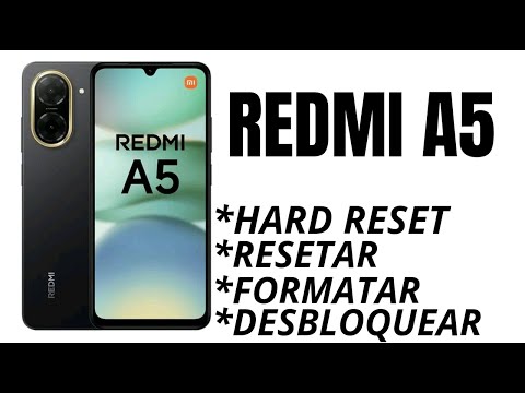 Dr.Celular - Xiaomi Redmi A5 - Hard Reset - Resetar - Formatar - Desbloquear