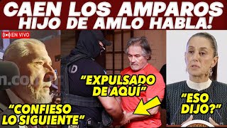 SE CAE LA FARSA! ADAN SUELTA TODO. HIJO DE AMLO APARECE. SE CAEN AMPAROS. BERMUDEZ LLEGA A MEXICO
