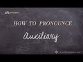 Understanding Auxiliary Concepts
