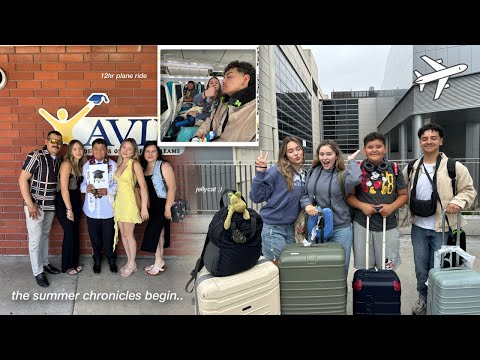 my little brother graduated so we flew to france... (summer trip)