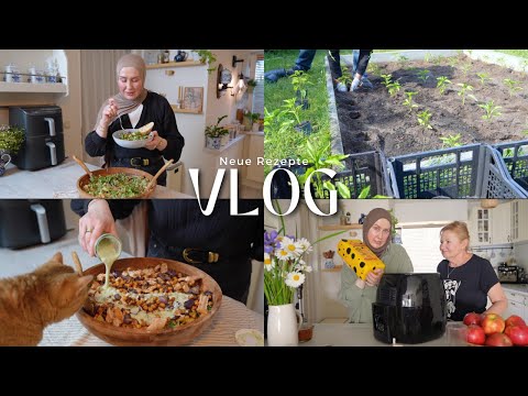Unsere Großfamilie: Gartenarbeit, Oma-Besuch & leckere Rezepte | VLOG
