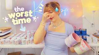 DOWNSIZING DIARIES ep.6 😅 Printer Disasters at the WORST time , Kitchen DIY renovation & Stationary!