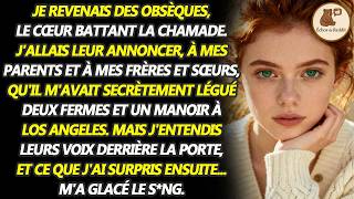 J'étais sur le point de dire à mes parents et à mes frères et sœurs qu'il m'avait secrètement laissé