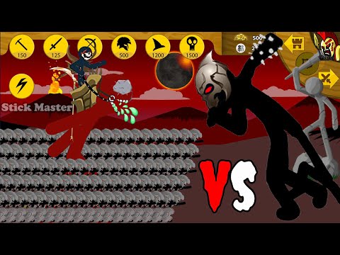 FINAL BOSS AGAINTS KAI RIDER LEADER WITH 1000 UNITS ZOMBIE TOXIC | STICK WAR LEGACY | STICK MASTER