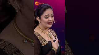 Sreemukhi & Sai Charan funny banter | SAREGAMAPA Telugu #shorts | Sun 8:30PM | Zee Telugu