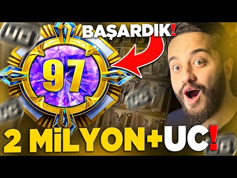 SONUNDA 97 SEVİYE OLDUM!!! MAĞAZA ve SANDIKLAR HERŞEYİ ALDIK! PUBG Mobile
