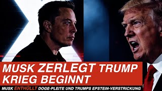 🔥Musk zerlegt Trump: DOGE-Fiasko & Epstein-Bombe