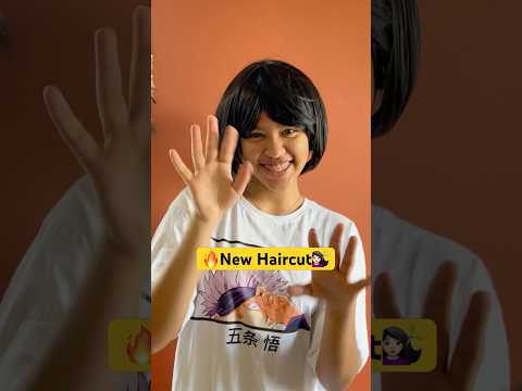 🔥SHORT HAIRCUT💇🏻♀️ - Expectation VS Reality 😜 || #shorts || Ammu Times