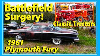 Battlefield Surgery for the 1961 Plymouth Fury! Plus: Classic Tractor Action...