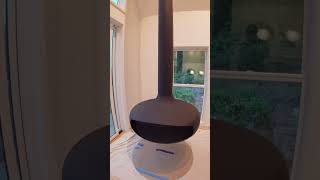 Suspend wood fireplaces, the latest trend, exclusively at Luxury Fire.Better . #interiordesign