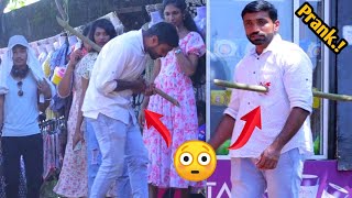 ആശാനെ ചെറിയൊരു മുള്ള് എടുത്ത് തരുമോ ? 😂 | Stick Stab My Chest Prank | Funny Video