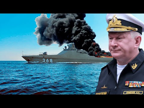 Такого позора российский флот не знал давно: ВСУ потопили российский корабль «Василий Быков» из РСЗО