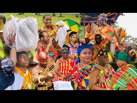 When Nsumankwaafoɔ stopped the rain at the Eswatini King's durbar at Manhyia on Thursday
