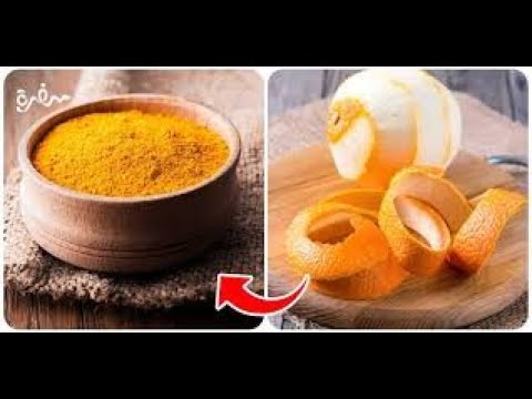 طريقة عمل فانيلا البرتقال من قشر البرتقال