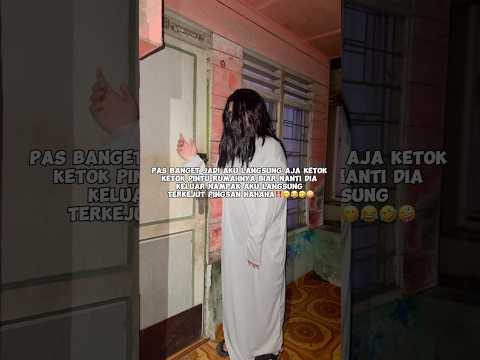 NEKAT NYAMAR JADI KUNTILANAK BUAT NAKUTIN MAMAK AYU SAMPAI PINGSAN‼️😱