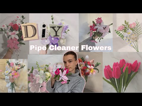 Pipe Cleaner Flower Bouquet || Tutorial 💐