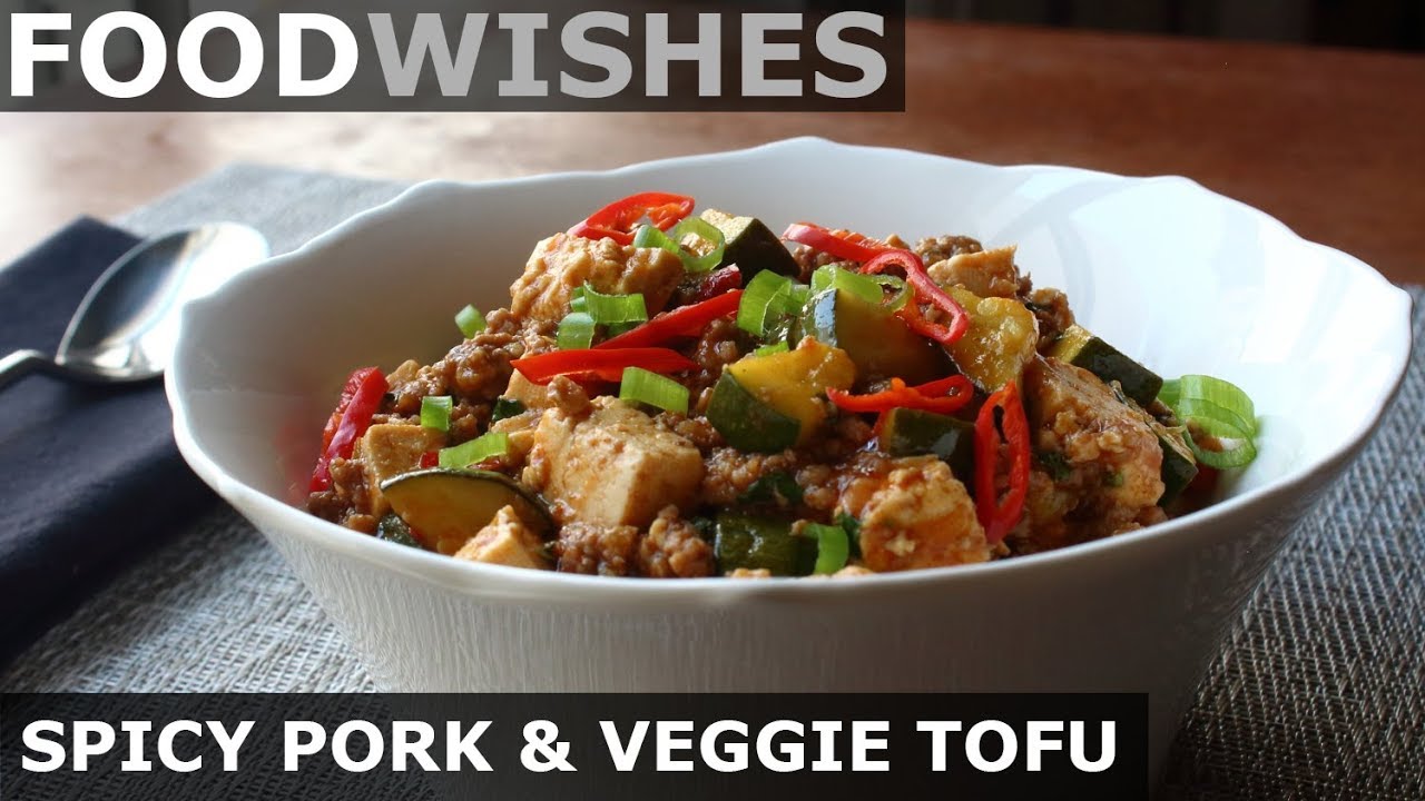 Spicy Pork & Vegetable Tofu