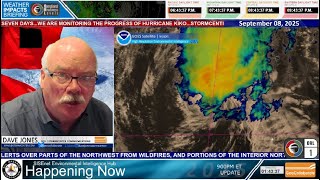 Hurricane Kiko Missing Hawaii But Kicking up Large Swells and Expected to Be A Tropical Storm Soon