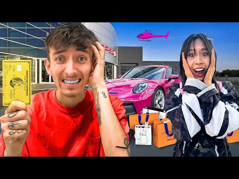 Spending $100,000 On Shopping Spree! (ft. Princess Amelia)