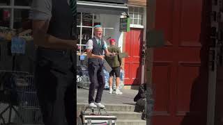 Street performer #edfringe #royalmile