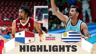 Panama 🇵🇦 v Uruguay 🇺🇾 | Highlights | FIBA Basketball World Cup 2027 Americas Qualifiers