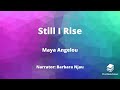 Analyzing 'Still I Rise' by Maya Angelou