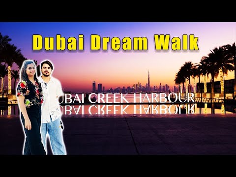Dubai Creek Harbour Vlog – Sunset Views, Yachts & Burj Khalifa Magic!