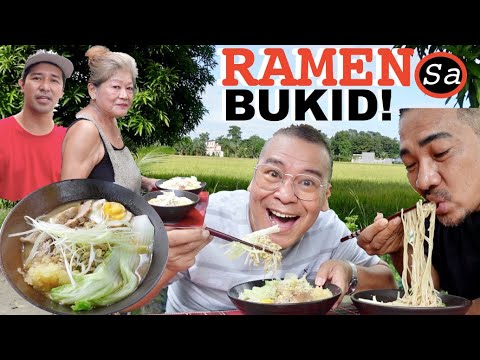 RAMEN sa BUKID, LUTONG BAHAY Style!🇵🇭👍 Ang MADISKARTE kong PAMANGKIN at MASIPAG na PINSAN.