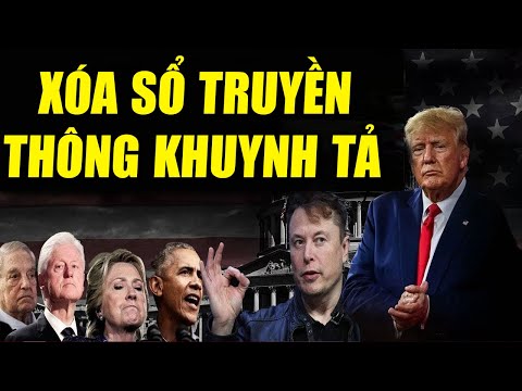 ĐÒN CỰC MẠNH VÀO TRUYỀN THÔNG THIÊN TẢ TỪ TỔNG THỐNG DONALD TRUMP