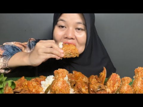 TULANG AYAM PEDAS MUKBANG!! NAMPOL PEDASNYA DIMASAK INI LEBIH ENAK BUMBU MERESAP SEMPURNA