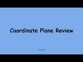 Coordinate Plane Mastery Challenge